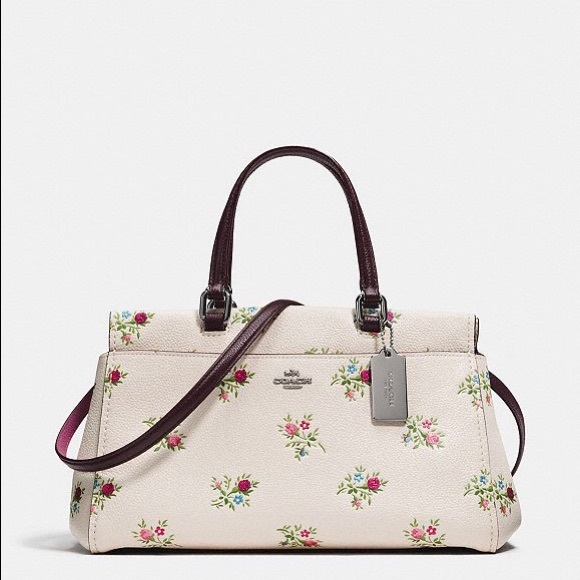 coach floral purse
